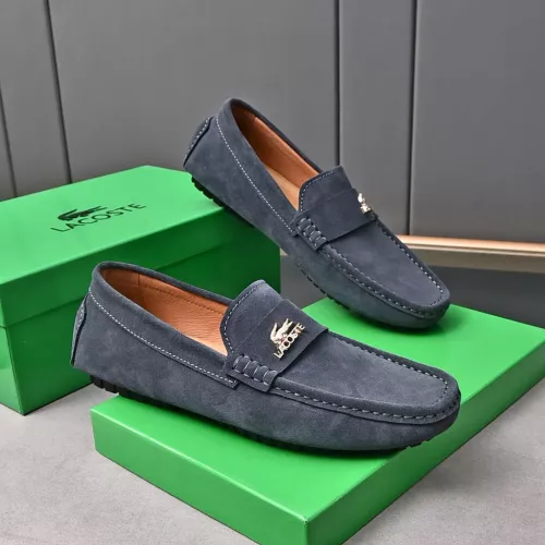 Replica Lacoste Leather Shoes For Men #1291869 $80.00 USD for Wholesale