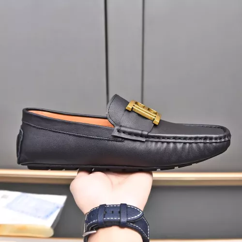 Replica Balmain Leather Shoes For Men #1291874 $80.00 USD for Wholesale