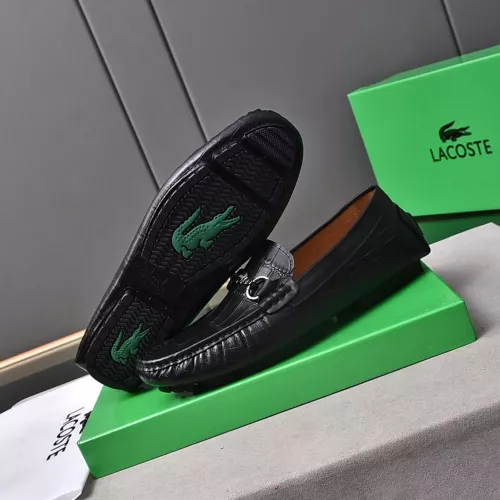 Replica Lacoste Leather Shoes For Men #1291875 $80.00 USD for Wholesale