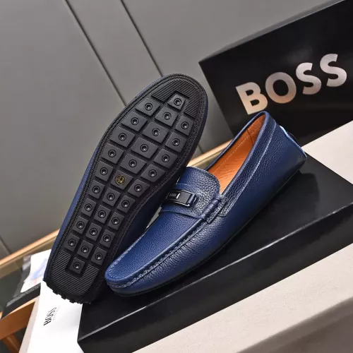 Replica Boss Leather Shoes For Men #1291876 $80.00 USD for Wholesale