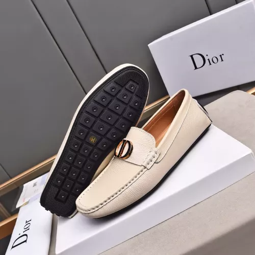 Replica Christian Dior Leather Shoes For Men #1291899 $80.00 USD for Wholesale