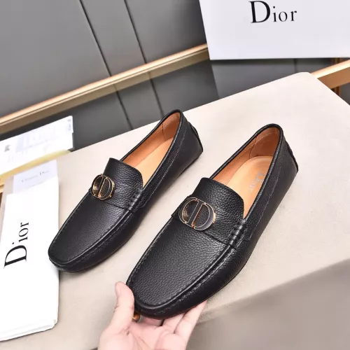 Cheap Christian Dior Leather Shoes For Men #1291901, $$80.00 USD On Christian Dior Leather Shoes