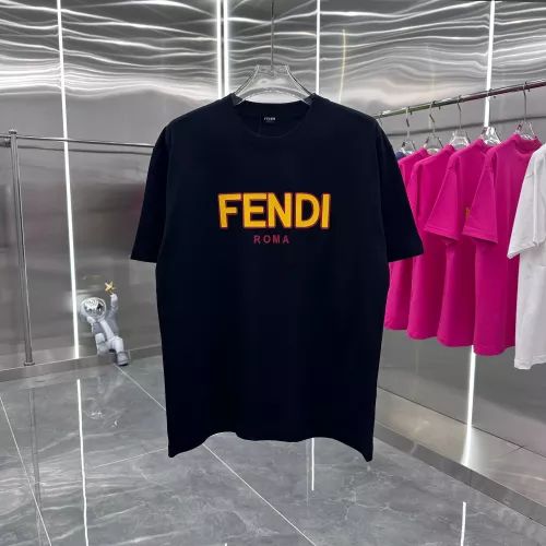 Cheap Fendi T-Shirts Short Sleeved For Unisex #1291959, $$39.00 USD On Fendi T-Shirts