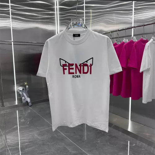 Cheap Fendi T-Shirts Short Sleeved For Unisex #1291986, $$39.00 USD On Fendi T-Shirts