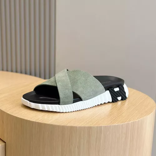 Replica Hermes Slippers For Men #1292039 $68.00 USD for Wholesale