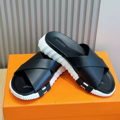 Replica Hermes Slippers For Men #1292050 $68.00 USD for Wholesale