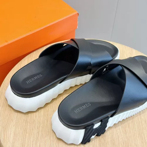 Replica Hermes Slippers For Men #1292052 $68.00 USD for Wholesale