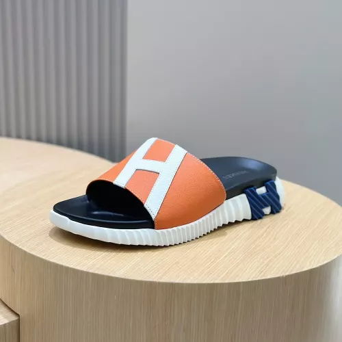 Replica Hermes Slippers For Men #1292062 $68.00 USD for Wholesale