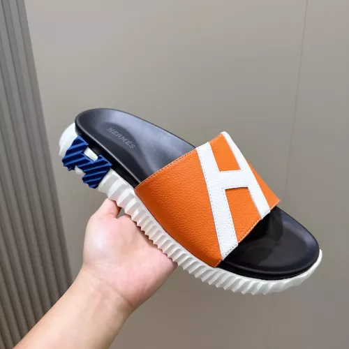 Replica Hermes Slippers For Men #1292062 $68.00 USD for Wholesale