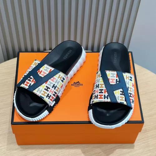 Replica Hermes Slippers For Men #1292075 $68.00 USD for Wholesale