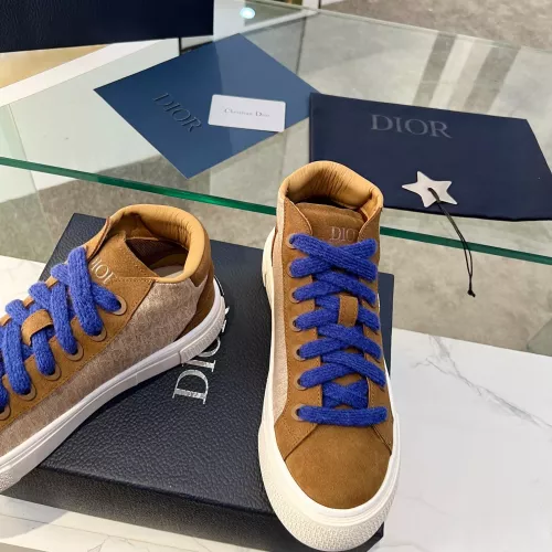 Replica Christian Dior High Top Shoes For Men #1292084 $108.00 USD for Wholesale