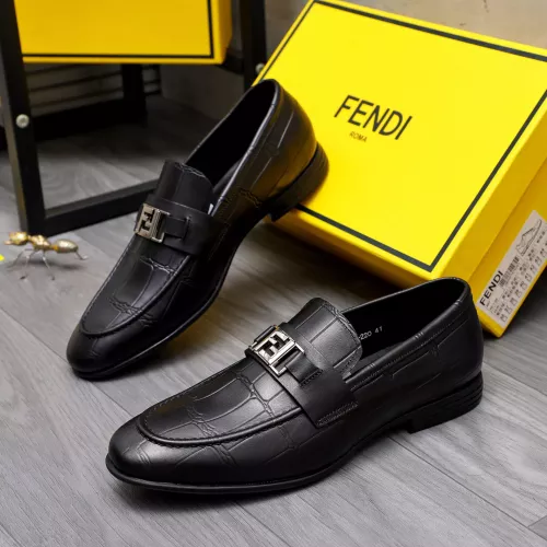 Cheap Fendi Leather Shoes For Men #1292114, $$82.00 USD On Fendi Leather Shoes