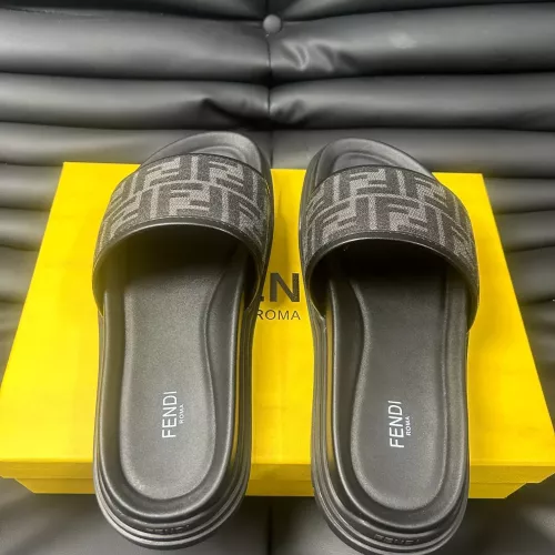 Replica Fendi Slippers For Men #1292115 $68.00 USD for Wholesale