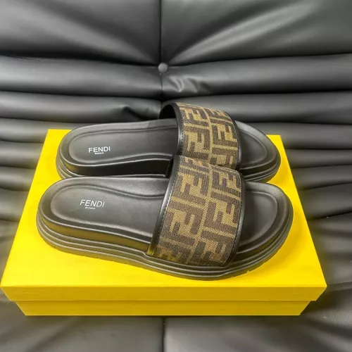 Replica Fendi Slippers For Men #1292116 $68.00 USD for Wholesale