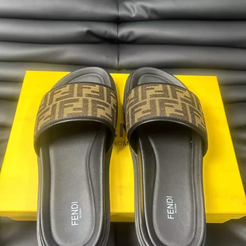 Replica Fendi Slippers For Men #1292116 $68.00 USD for Wholesale