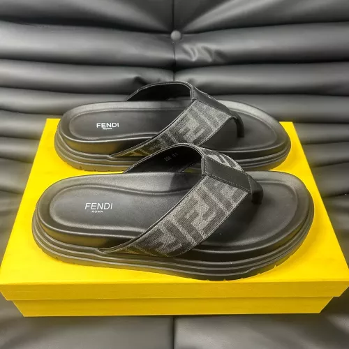 Replica Fendi Slippers For Men #1292119 $68.00 USD for Wholesale