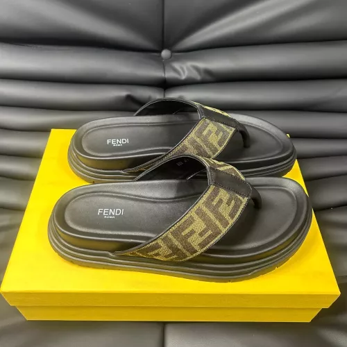 Replica Fendi Slippers For Men #1292120 $68.00 USD for Wholesale