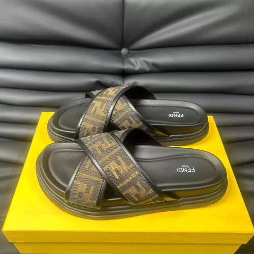 Cheap Fendi Slippers For Men #1292125, $$68.00 USD On Fendi Slippers