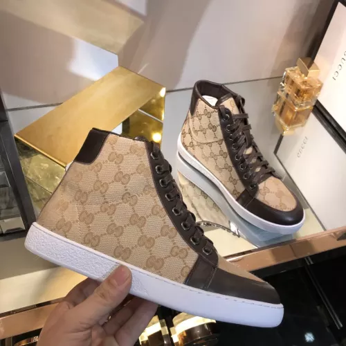 Replica Gucci High Tops Shoes For Women #1292143 $76.00 USD for Wholesale