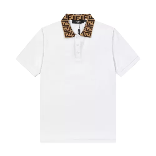 Cheap Fendi T-Shirts Short Sleeved For Men #1292190, $$45.00 USD On Fendi T-Shirts