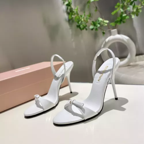 Replica MIU MIU Sandal For Women #1292312 $85.00 USD for Wholesale