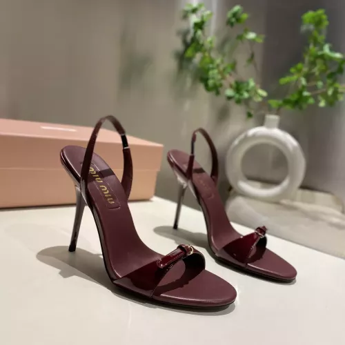 Replica MIU MIU Sandal For Women #1292318 $85.00 USD for Wholesale