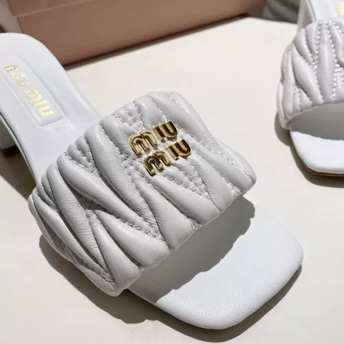 Replica MIU MIU Slippers For Women #1292322 $92.00 USD for Wholesale