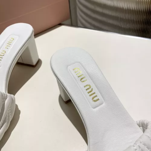 Replica MIU MIU Slippers For Women #1292322 $92.00 USD for Wholesale