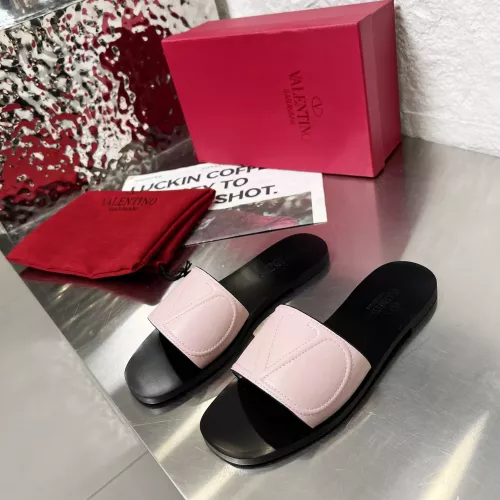 Replica Valentino Slippers For Women #1292412 $82.00 USD for Wholesale