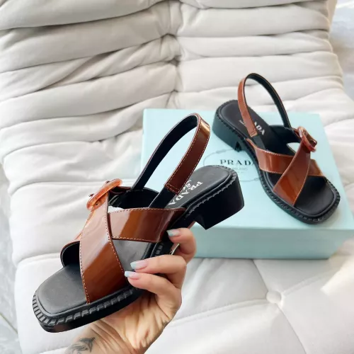 Replica Prada Sandal For Women #1292448 $98.00 USD for Wholesale