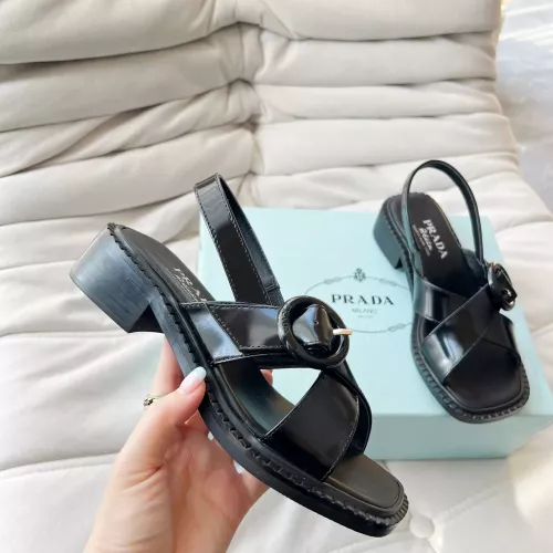 Replica Prada Sandal For Women #1292450 $98.00 USD for Wholesale