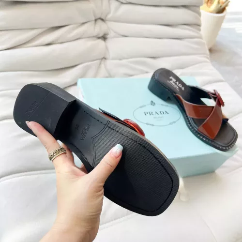 Replica Prada Slippers For Women #1292452 $96.00 USD for Wholesale