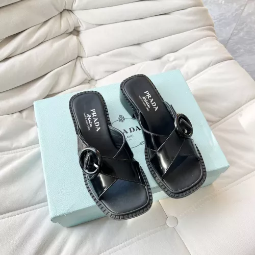 Replica Prada Slippers For Women #1292453 $96.00 USD for Wholesale