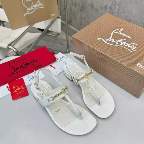 Replica Christian Louboutin Sandal For Women #1292491 $96.00 USD for Wholesale