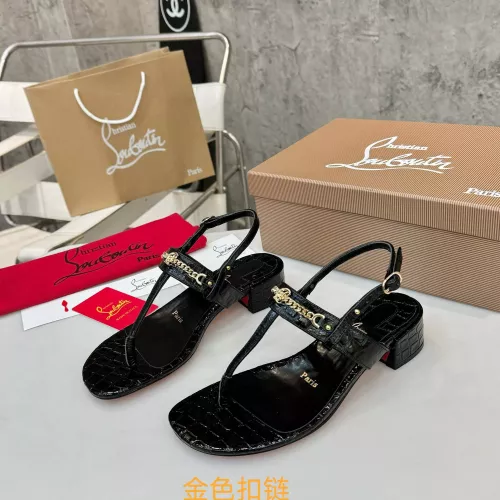 Cheap Christian Louboutin Sandal For Women #1292495, $$96.00 USD On Christian Louboutin Sandal