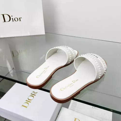 Replica Christian Dior Slippers For Women #1292540 $82.00 USD for Wholesale