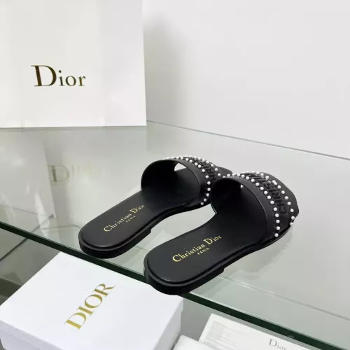 Replica Christian Dior Slippers For Women #1292543 $82.00 USD for Wholesale