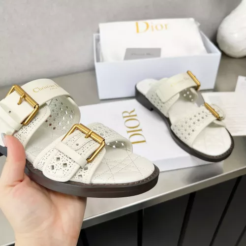 Replica Christian Dior Slippers For Women #1292547 $82.00 USD for Wholesale