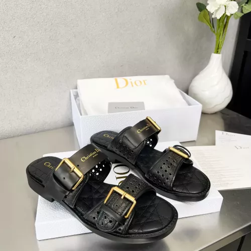 Replica Christian Dior Slippers For Women #1292548 $82.00 USD for Wholesale