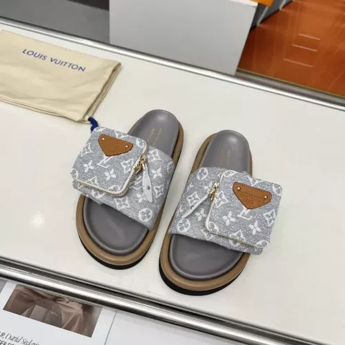 Replica Louis Vuitton Slippers For Women #1292556 $80.00 USD for Wholesale