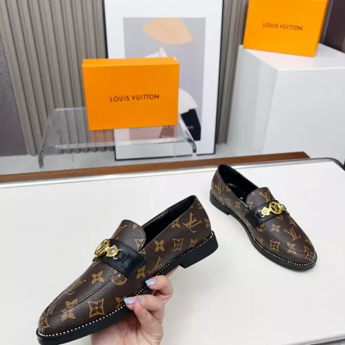 Replica Louis Vuitton LV Oxfords Shoes For Women #1292563 $92.00 USD for Wholesale