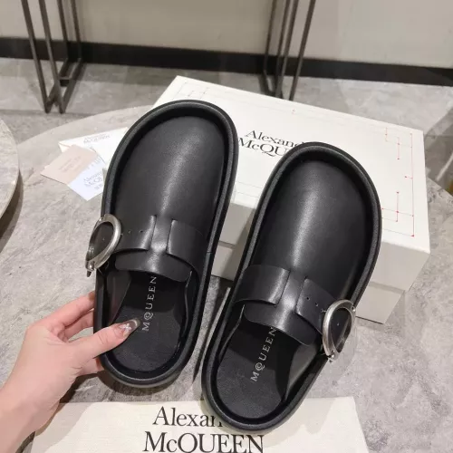 Replica Alexander McQueen Slippers For Women #1292589 $115.00 USD for Wholesale