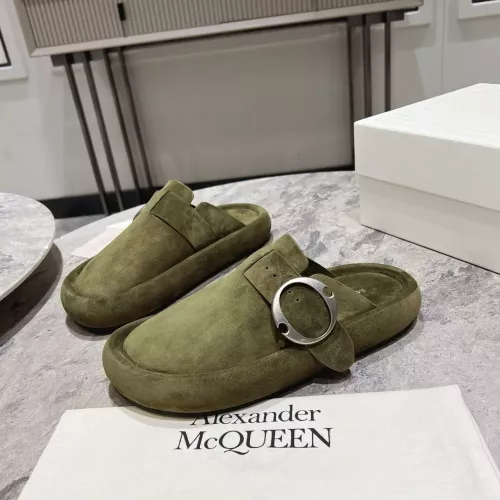 Cheap Alexander McQueen Slippers For Women #1292591, $$115.00 USD On Alexander McQueen Slippers