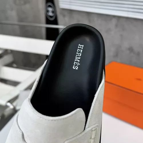 Replica Hermes Slippers For Men #1292594 $82.00 USD for Wholesale