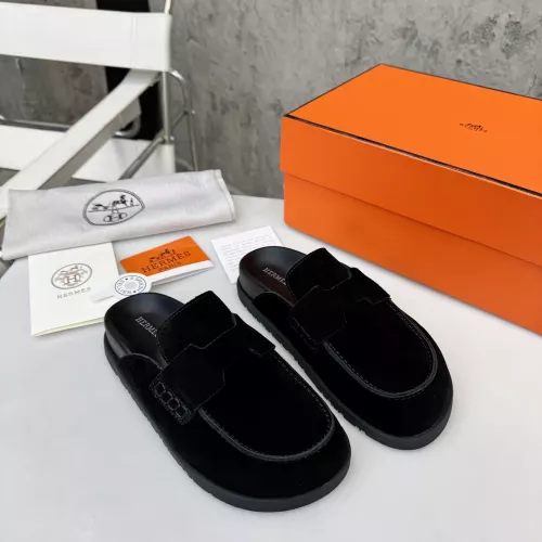 Replica Hermes Slippers For Women #1292607 $82.00 USD for Wholesale