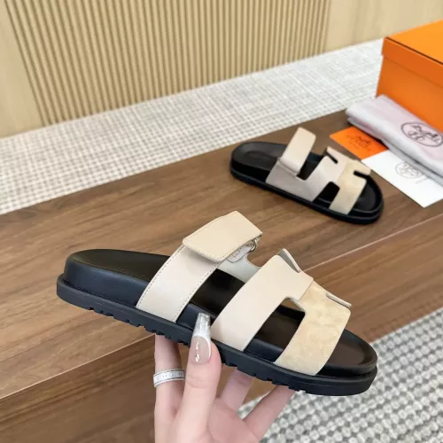 Replica Hermes Slippers For Men #1292616 $80.00 USD for Wholesale