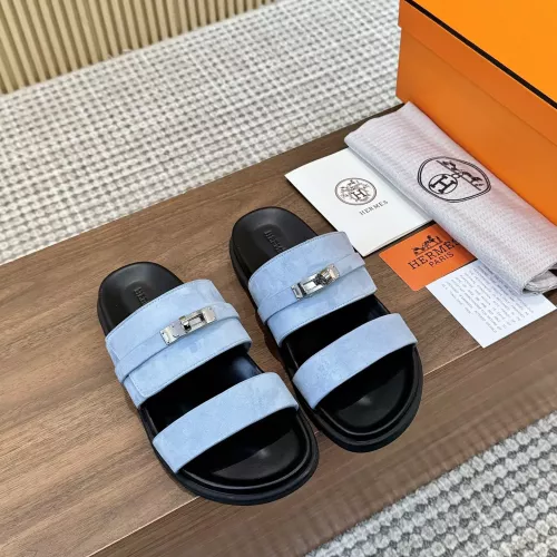 Replica Hermes Slippers For Women #1292627 $82.00 USD for Wholesale