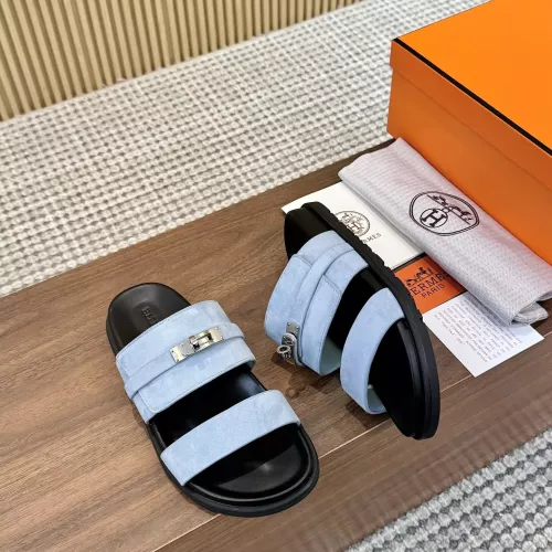 Replica Hermes Slippers For Women #1292627 $82.00 USD for Wholesale