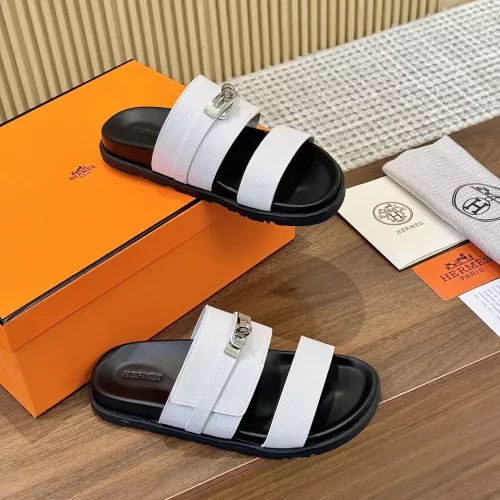 Replica Hermes Slippers For Women #1292631 $82.00 USD for Wholesale