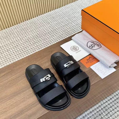 Replica Hermes Slippers For Women #1292635 $82.00 USD for Wholesale